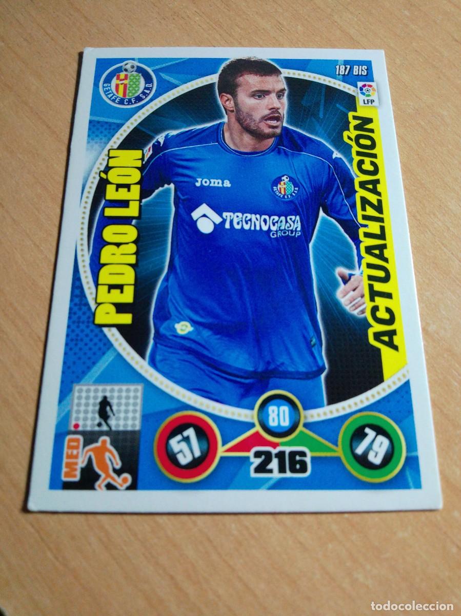 Figurine di Calcio: 187 BIS PEDRO LEON ACTUALIZACION DEL GETAFE 14 15 ADRENALYN XL 2014 2015