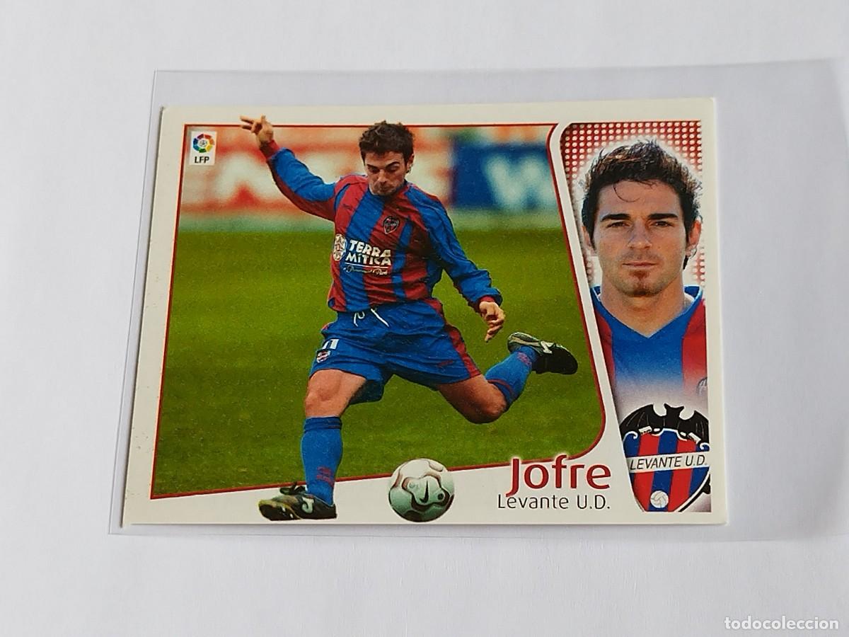 Figurine di Calcio: JOFRE LEVANTE UD - COLECCIONES EDICIONES ESTE LA LIGA 2004 2005 - PANINI 04 05 SIN PEGAR