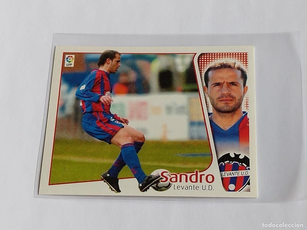 Figurine di Calcio: SANDRO LEVANTE UD - COLECCIONES EDICIONES ESTE LA LIGA 2004 2005 - PANINI 04 05 SIN PEGAR
