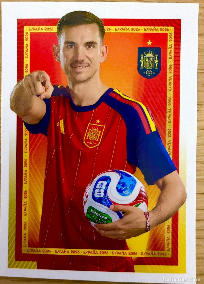 Figurine di Calcio: 35 FABIAN SELECCION ESPA&Ntilde;OLA CARREFOUR ESPA&Ntilde;A 2026 26 STICKER SIN PEGAR PANINI