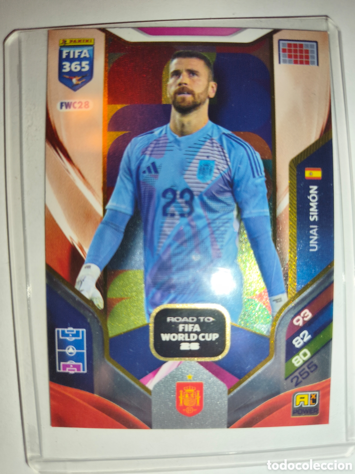 Cromos de f&uacute;tbol: FIFA 365 UNAI SIMON FWC28