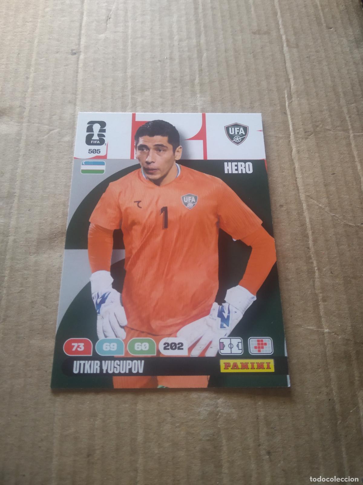 Cromos de f&uacute;tbol: 505 UTKIR YUSUPOV UZBEKISTAN CROMO FUTBOL PANINI ADRENALYN MUNDIAL 2026 WORLD CUP
