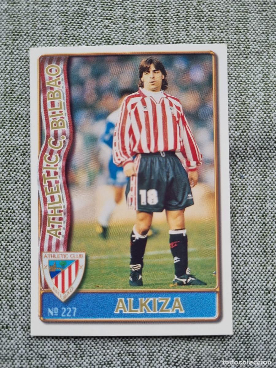 Cromos de f&uacute;tbol: 227 ALKIZA (Athletic Club de Bilbao). Las Fichas de la Liga 1996 1997 96 97 (Mundicromo)