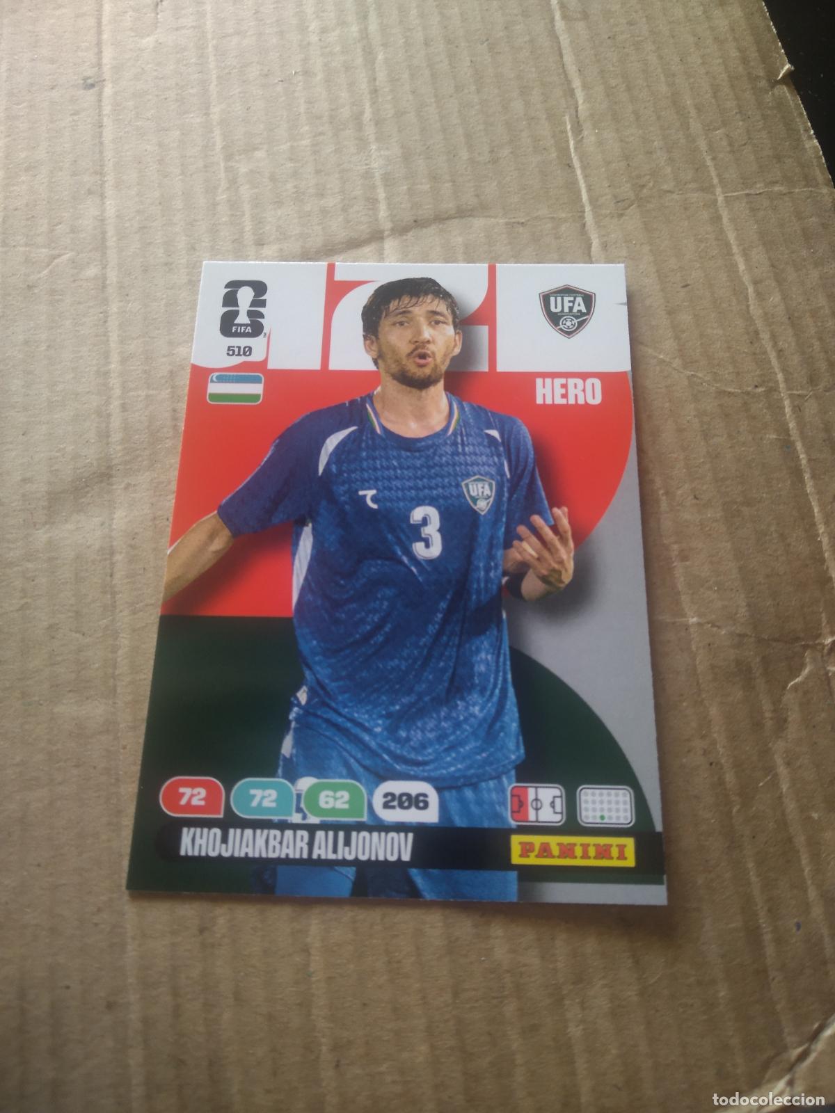 Cromos de f&uacute;tbol: 510 KHOJIAKBAR ALIJONOV UZBEKISTAN CROMO FUTBOL PANINI ADRENALYN MUNDIAL 2026 WORLD CUP