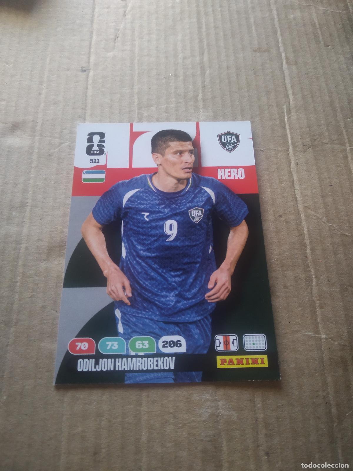 Cromos de f&uacute;tbol: 511 ODILJON HAMROBEKOV UZBEKISTAN CROMO FUTBOL PANINI ADRENALYN MUNDIAL 2026 WORLD CUP