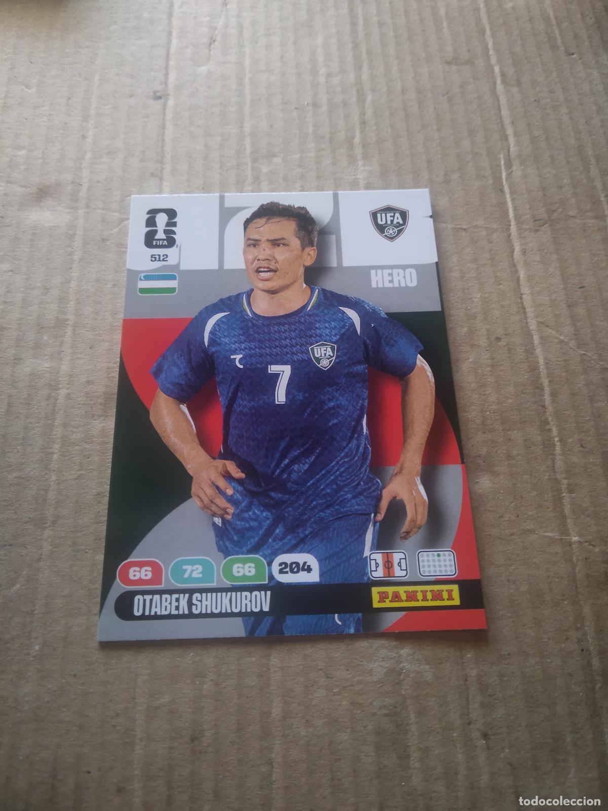 Cromos de f&uacute;tbol: 512 OTABEK SHUKUROV UZBEKISTAN CROMO FUTBOL PANINI ADRENALYN MUNDIAL 2026 WORLD CUP