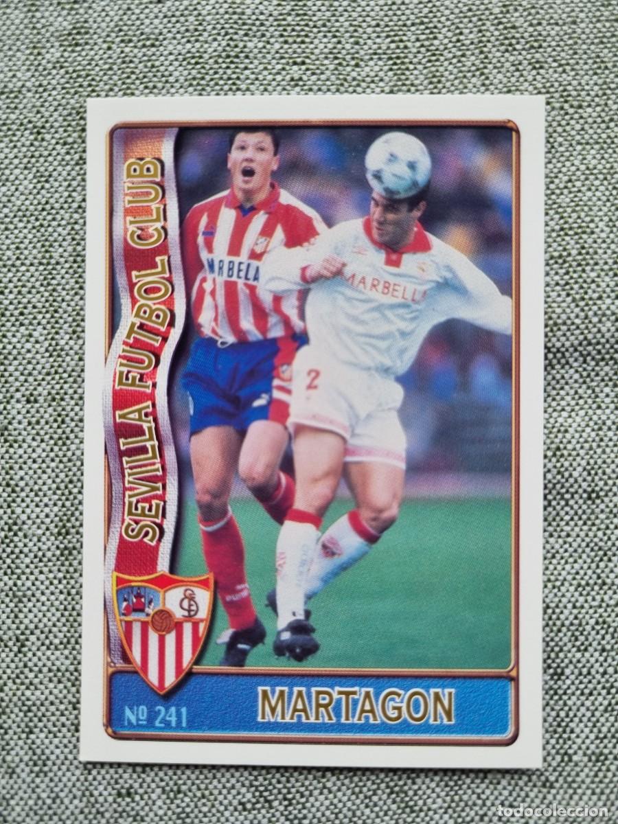 Cromos de f&uacute;tbol: 241 MARTAGON (Sevilla FC). Las Fichas de la Liga 1996 1997 96 97 (Mundicromo)