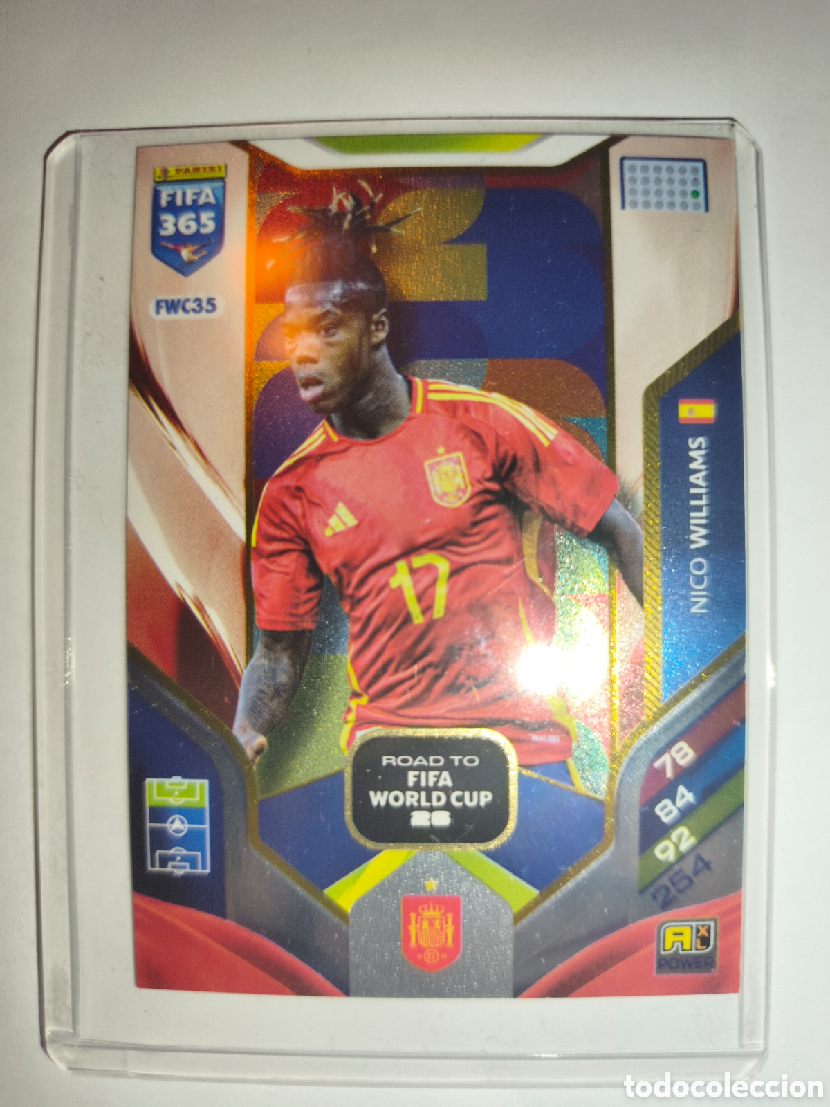 Football Stickers: FIFA 365 NICO WILLIAMS FWC35