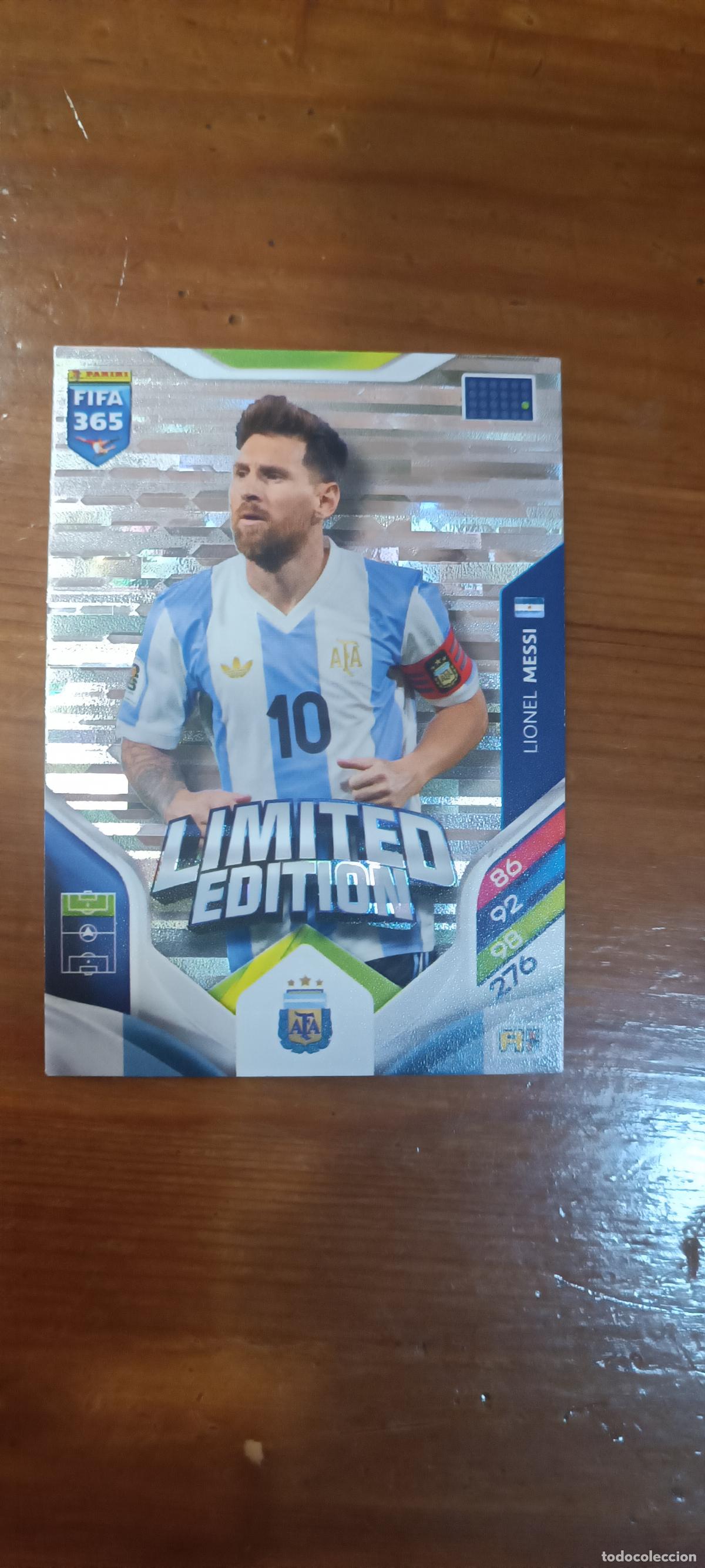 Cromos de Futebol: MESSI ARGENTINA LIMITED EDITION PANINI ADRENALYN FIFA 365 2025 2026 25 26