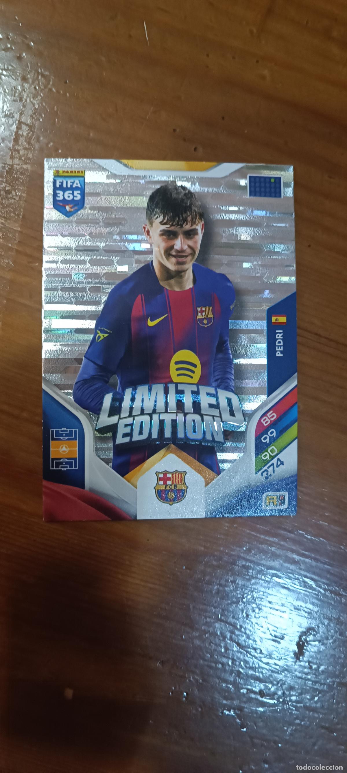 Cromos de Futebol: PEDRI BARCELONA LIMITED EDITION PANINI ADRENALYN FIFA 365 2025 2026 25 26