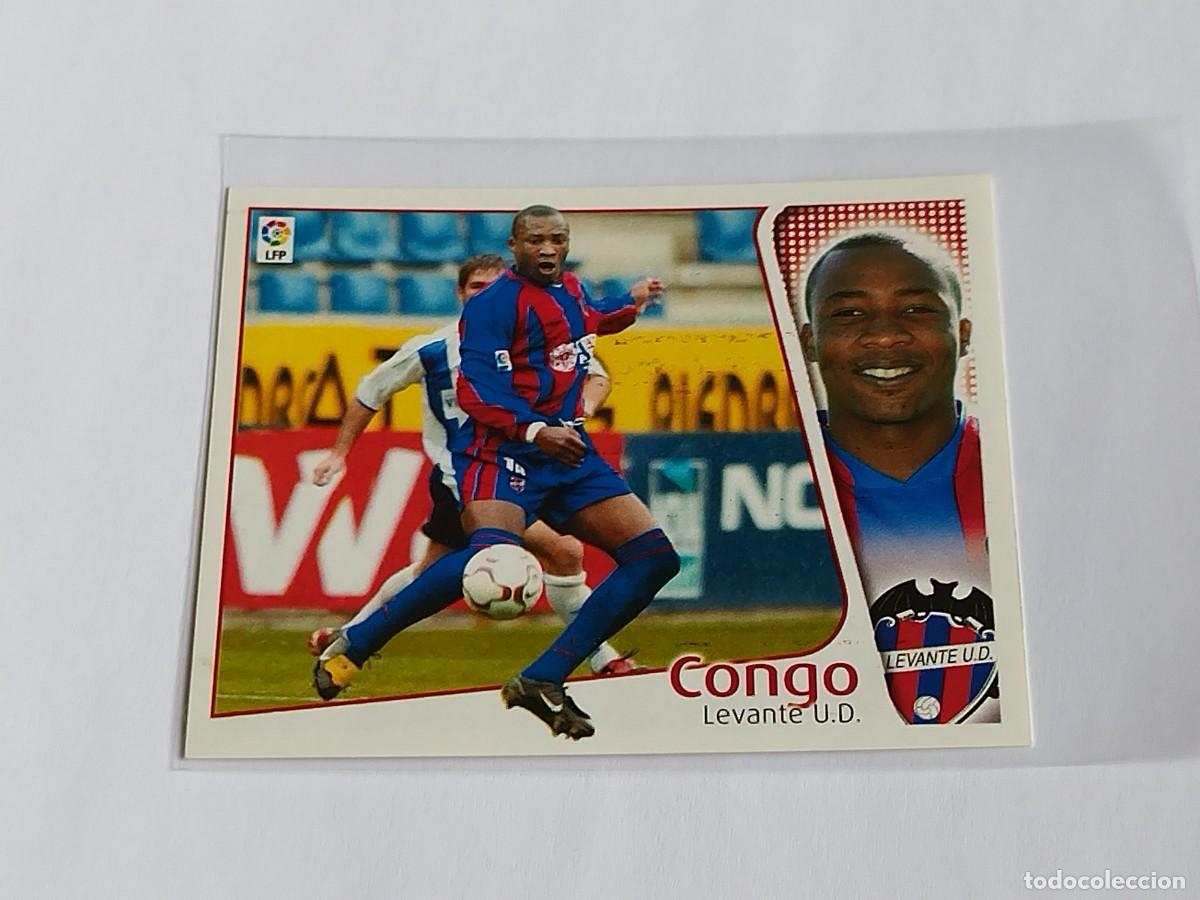 Fu&szlig;ball-Sticker: CONGO LEVANTE UD - COLECCIONES EDICIONES ESTE LA LIGA 2004 2005 - PANINI 04 05 SIN PEGAR