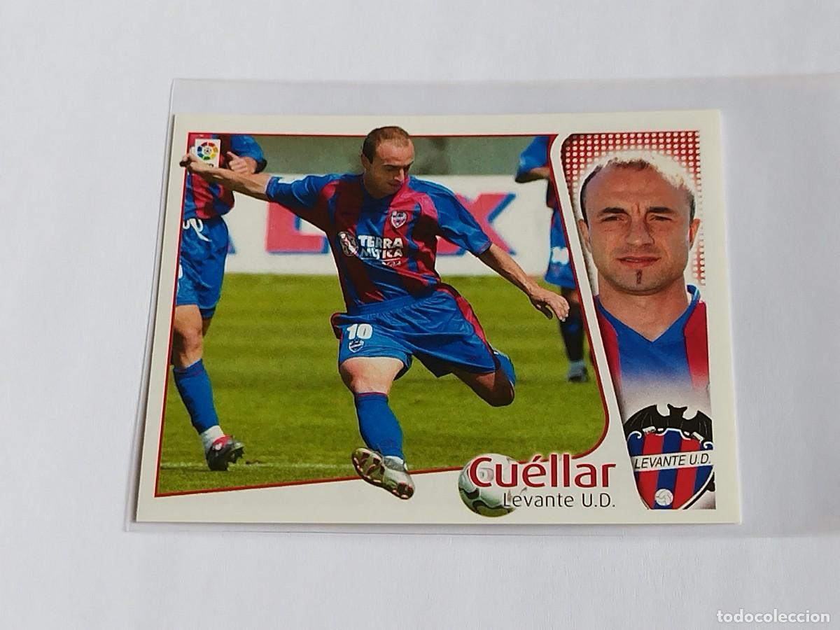 Cromos de f&uacute;tbol: CU&Eacute;LLAR LEVANTE UD - COLECCIONES EDICIONES ESTE LA LIGA 2004 2005 - PANINI 04 05 SIN PEGAR