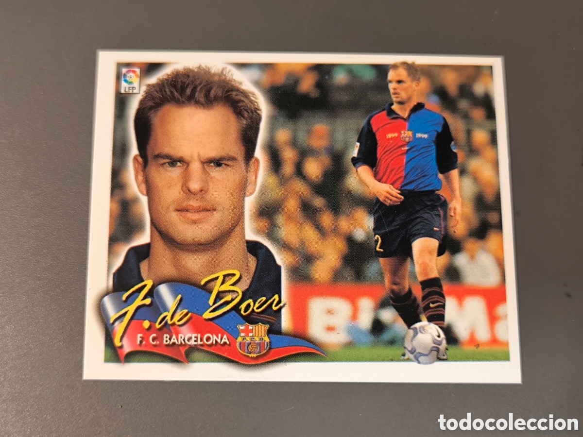 Figurine di Calcio: FRANK DE BOER FC Barcelona Liga Este 00 01