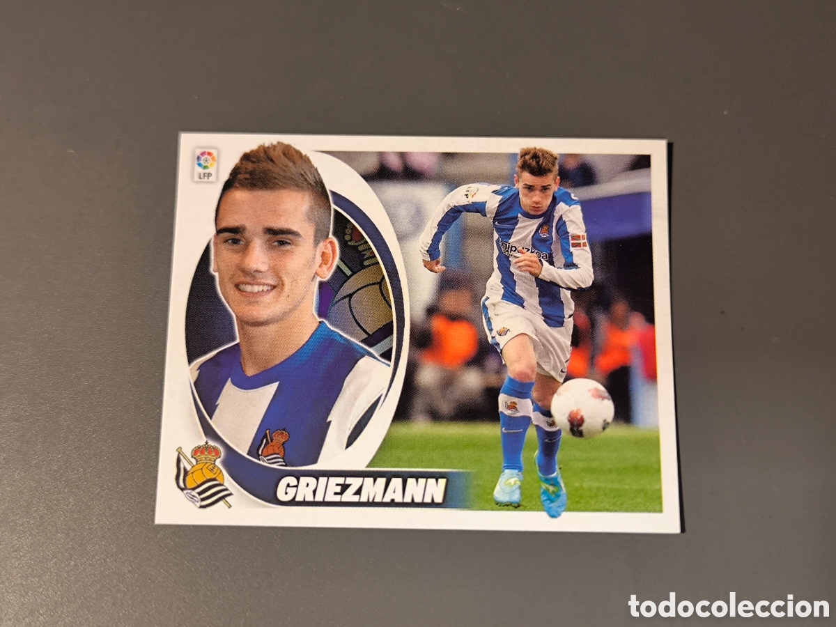Cromos de f&uacute;tbol: GRIEZMANN 14 Real Sociedad Liga Este 12 13