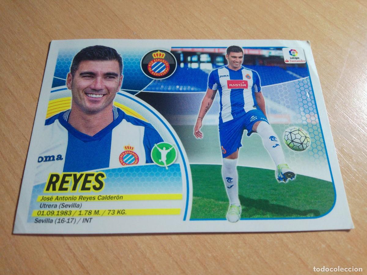 Cromos de f&uacute;tbol: REYES FICHAJE 6 DEL ESPANYOL 16 17 LIGA ESTE 2016 2017 SIN PEGAR