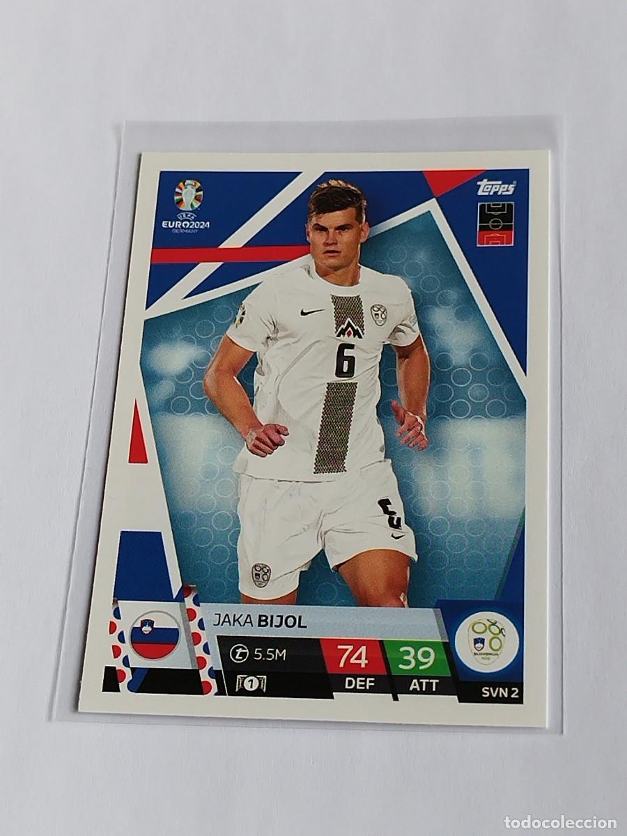 Cromos de f&uacute;tbol: BIJOL #SVN 2 ESLOVENIA - TOPPS EUROCOPA 2024 MATCH ATTAX SLOVENIA - UEFA EURO GERMANY 24 SVN2