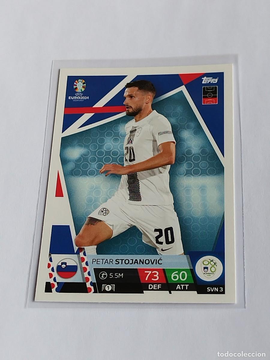 Cromos de f&uacute;tbol: STOJANOVIC #SVN 3 ESLOVENIA - TOPPS EUROCOPA 2024 MATCH ATTAX SLOVENIA - UEFA EURO GERMANY 24 SVN3