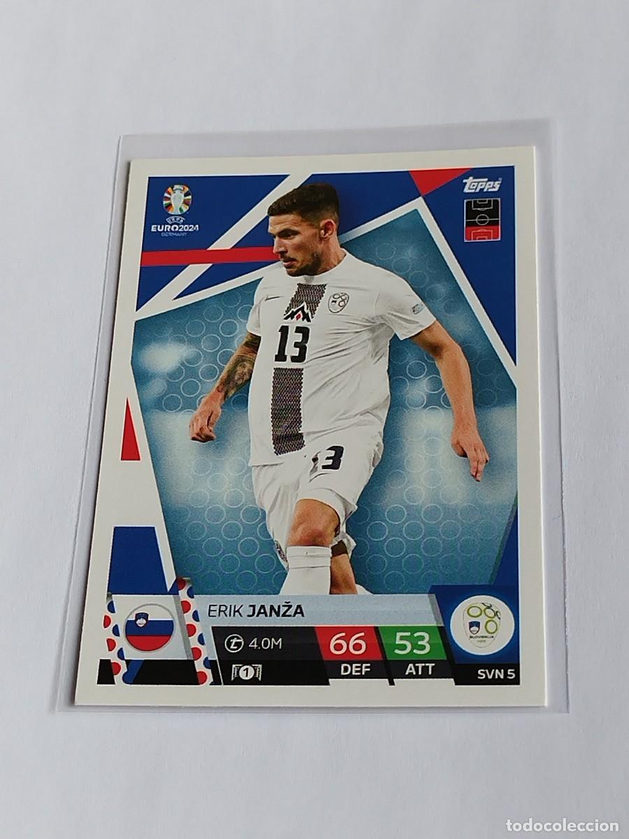 Cromos de Futebol: JANZA #SVN 5 ESLOVENIA - TOPPS EUROCOPA 2024 MATCH ATTAX SLOVENIA - UEFA EURO GERMANY 24 SVN5