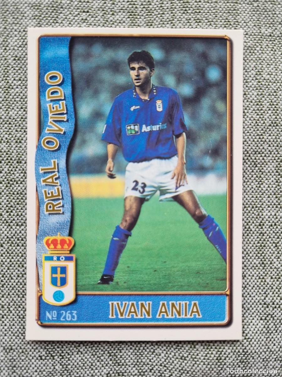 Cromos de Futebol: 263 IVAN ANIA (Real Oviedo). Las Fichas de la Liga 1996 1997 96 97 (Mundicromo)