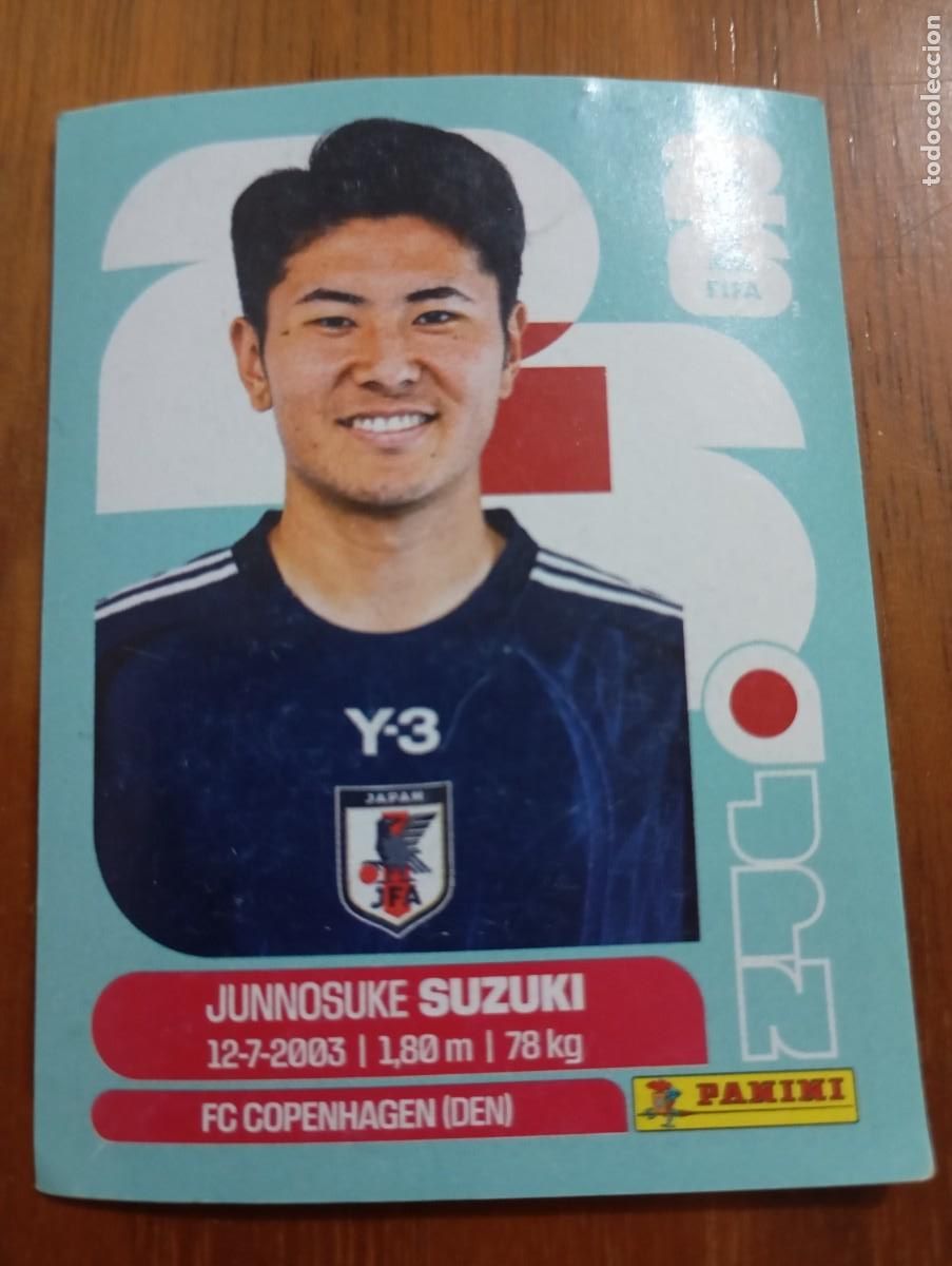 Cromos de Futebol: CROMO MUNDIAL 2026. JUNNOSUKE SUZUKI. JAPON. PANINI. SIN PEGAR