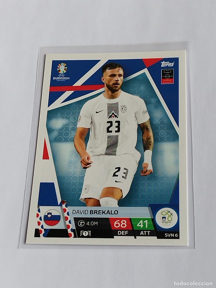Figurine di Calcio: BREKALO #SVN 6 ESLOVENIA - TOPPS EUROCOPA 2024 MATCH ATTAX SLOVENIA - UEFA EURO GERMANY 24 SVN5