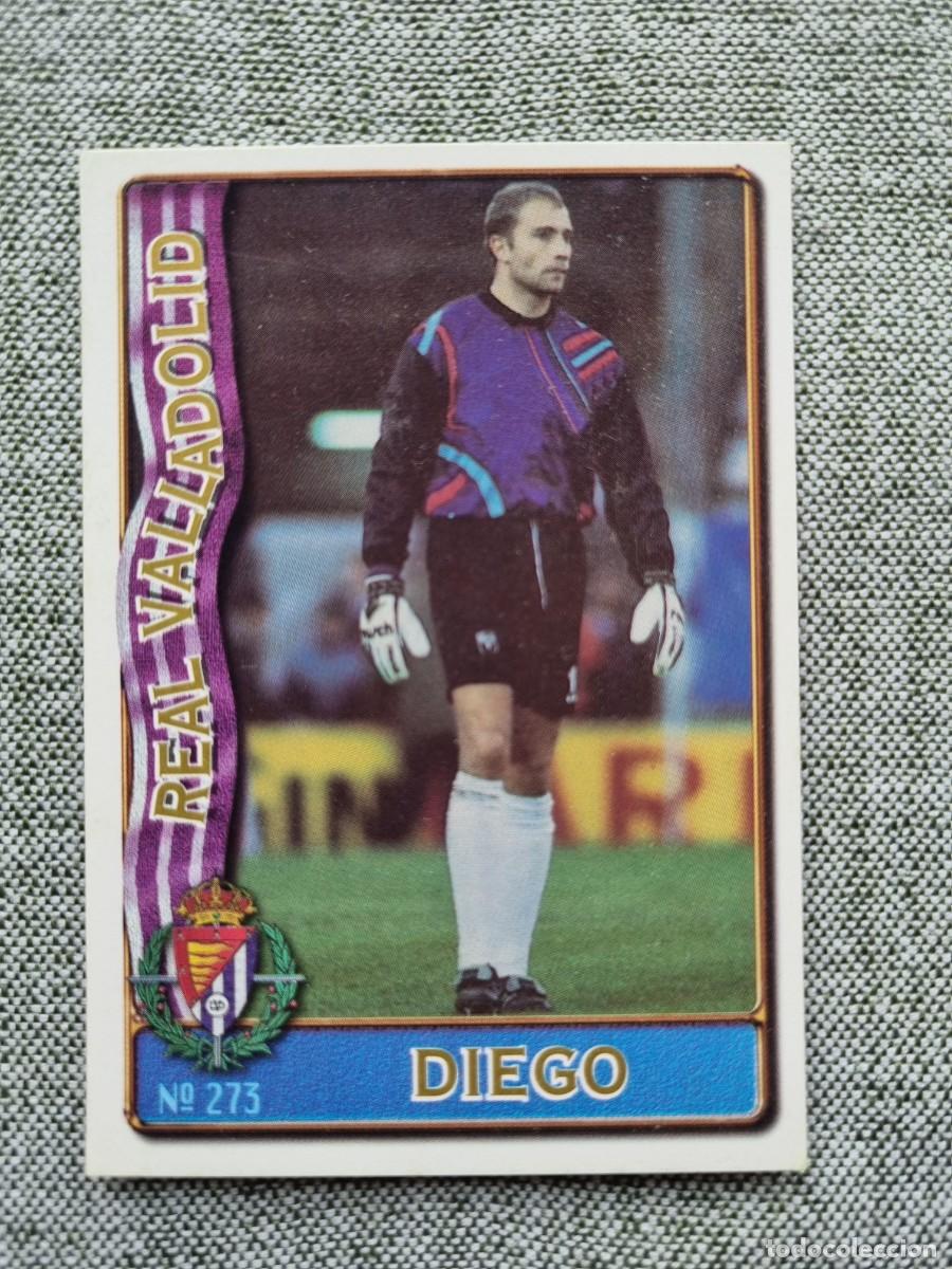 Figurine di Calcio: 273 DIEGO (Real Valladolid). Las Fichas de la Liga 1996 1997 96 97 (Mundicromo)