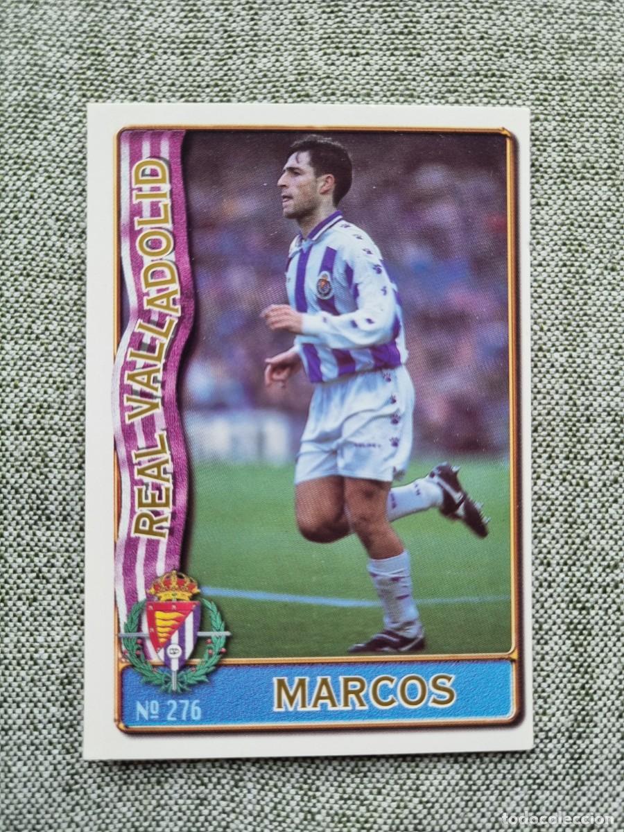 Figurine di Calcio: 276 MARCOS (Real Valladolid). Las Fichas de la Liga 1996 1997 96 97 (Mundicromo)