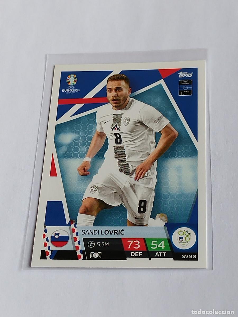 Cromos de f&uacute;tbol: LOVRIC #SVN 8 ESLOVENIA - TOPPS EUROCOPA 2024 MATCH ATTAX SLOVENIA - UEFA EURO GERMANY 24 SVN8