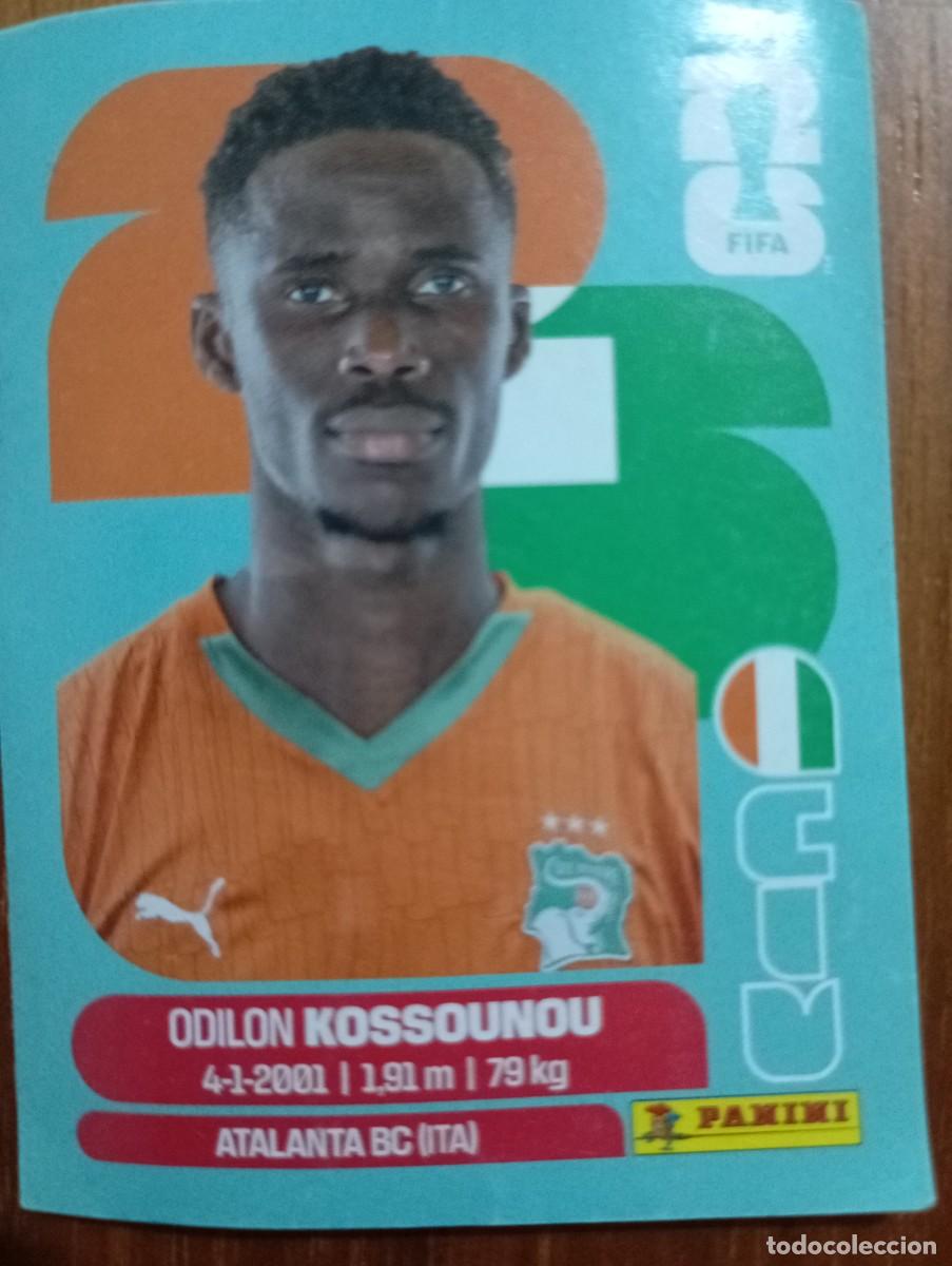 Cromos de f&uacute;tbol: CROMO ODILON KOSSOUNOU. COSTA DE MARFIL. MUNDIAL 2026. PANINI