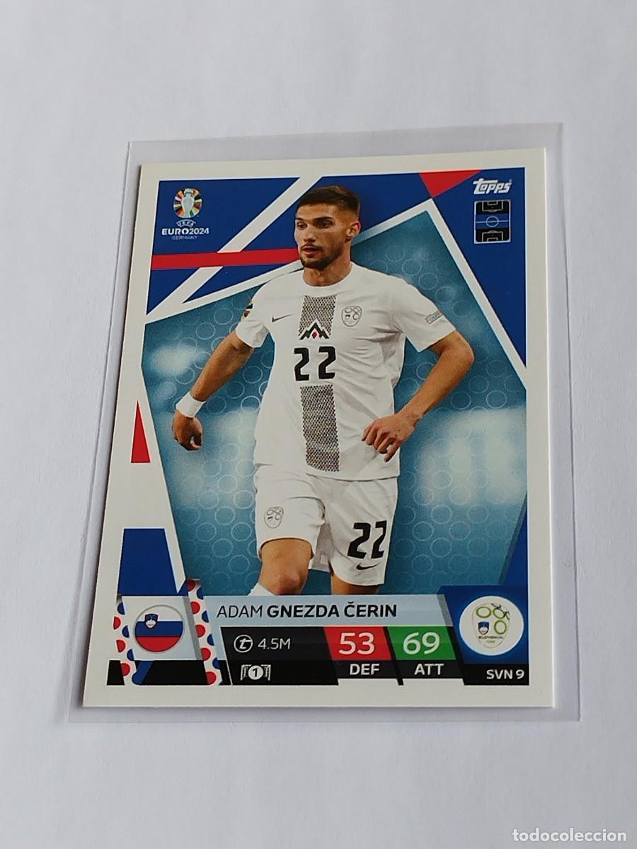 Cromos de f&uacute;tbol: GNEZDA CERIN #SVN 9 ESLOVENIA - TOPPS EUROCOPA 2024 MATCH ATTAX SLOVENIA - UEFA EURO GERMANY 24 SVN9