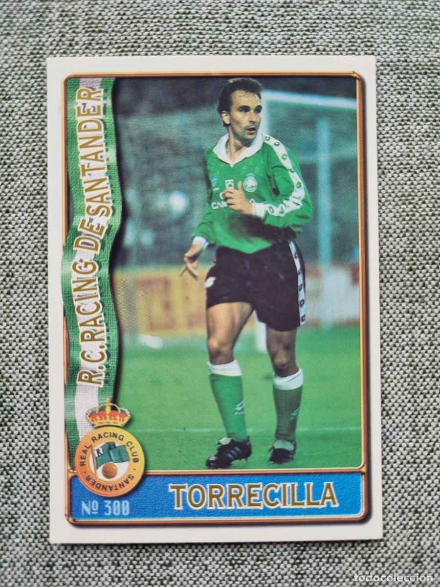 Cromos de f&uacute;tbol: 300 TORRECILLA (Racing de Santander). Las Fichas de la Liga 1996 1997 96 97 (Mundicromo)