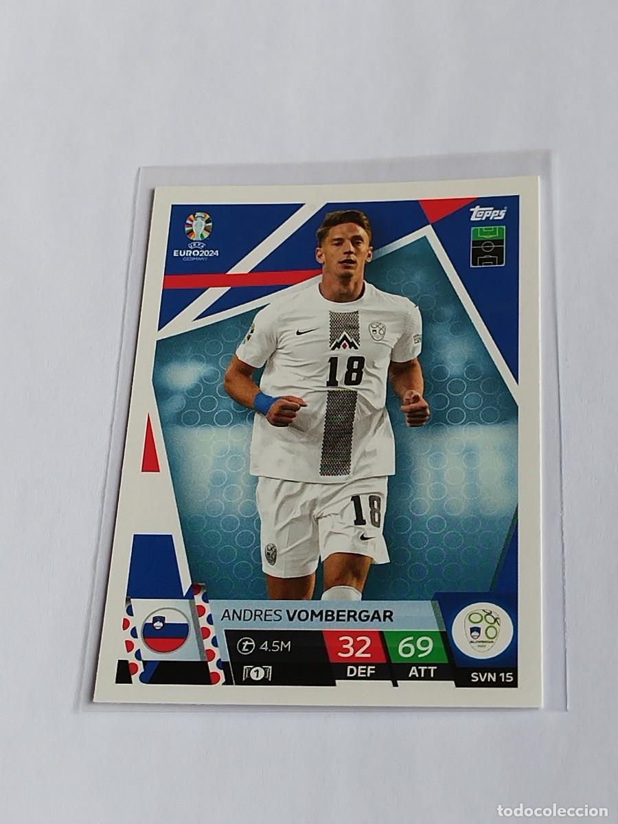 Cromos de f&uacute;tbol: VOMBERGAR #SVN 15 ESLOVENIA - TOPPS EUROCOPA 2024 MATCH ATTAX SLOVENIA - UEFA EURO GERMANY 24 SVN15
