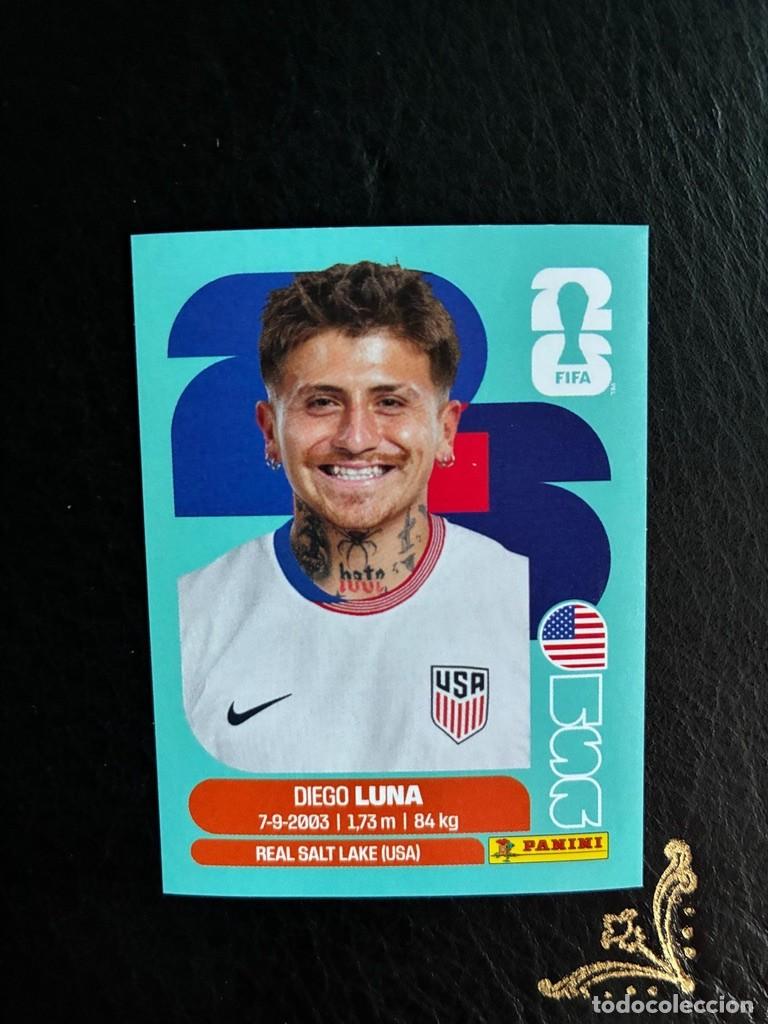 Fu&szlig;ball-Sticker: USA 14 DIEGO LUNA USA14 ESTADOS UNIDOS FIFA WORLD CUP MUNDIAL 2026 26 PANINI