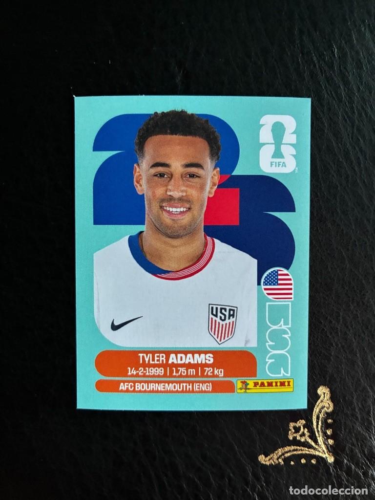Figurine di Calcio: USA 8 TYLER ADAMS USA8 ESTADOS UNIDOS FIFA WORLD CUP MUNDIAL 2026 26 PANINI