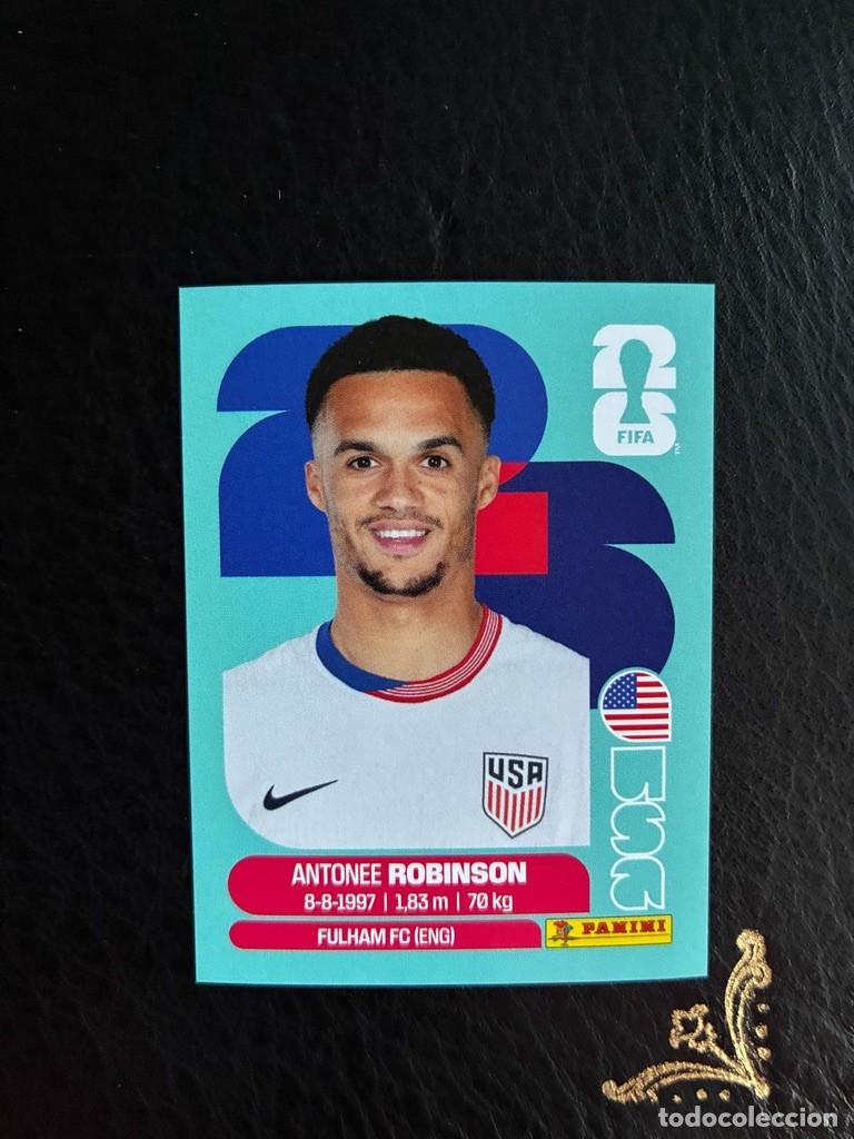 Cromos de Futebol: USA 7 ANTONEE ROBINSON USA7 ESTADOS UNIDOS FIFA WORLD CUP MUNDIAL 2026 26 PANINI
