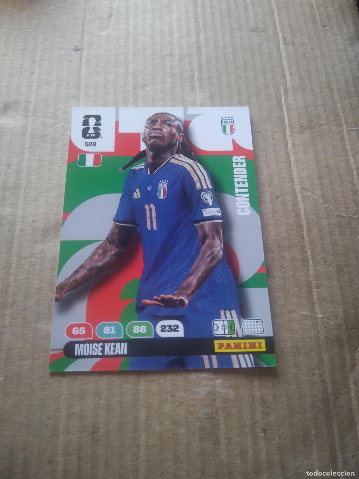 Cromos de Futebol: 529 MOISE KEAN ITALIA CROMO FUTBOL PANINI ADRENALYN MUNDIAL 2026 WORLD CUP