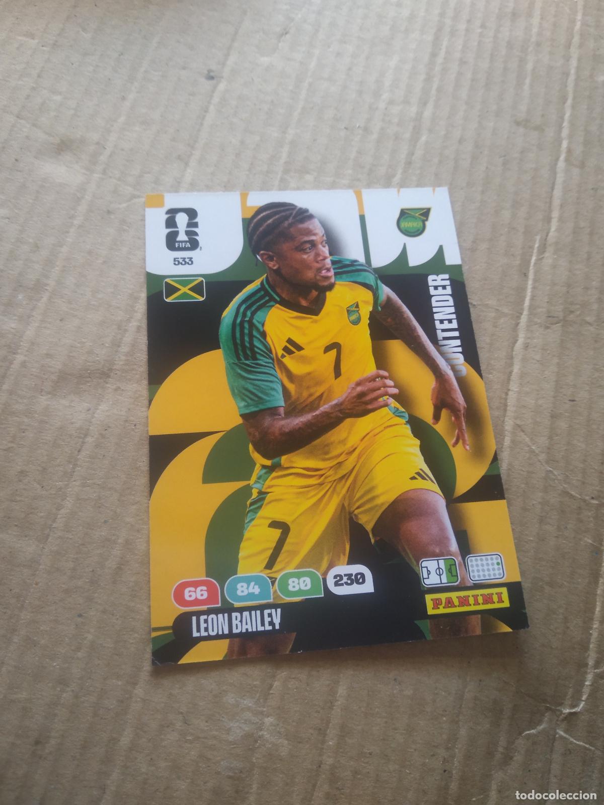 Cromos de Futebol: 533 LEON BAILEY JAMAICA CROMO FUTBOL PANINI ADRENALYN MUNDIAL 2026 WORLD CUP