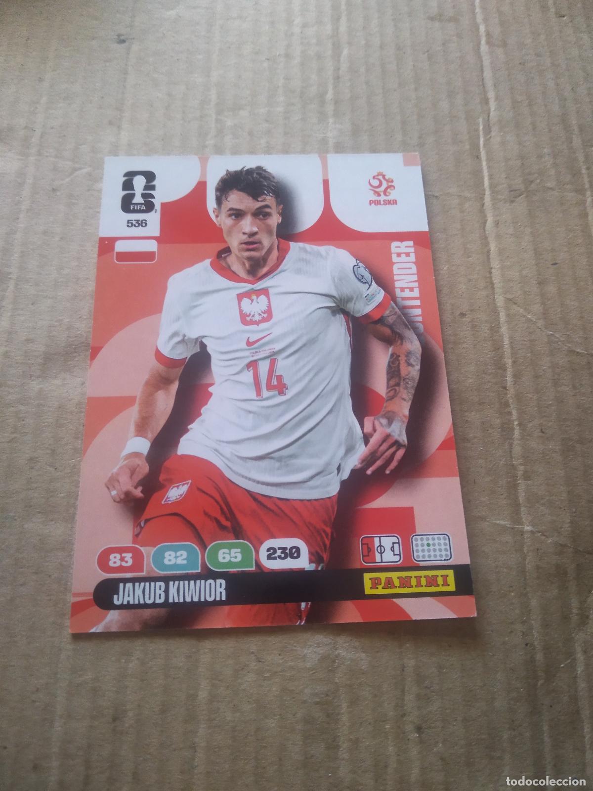 Cromos de f&uacute;tbol: 536 JAKUB KIWIOR POLONIA CROMO FUTBOL PANINI ADRENALYN MUNDIAL 2026 WORLD CUP