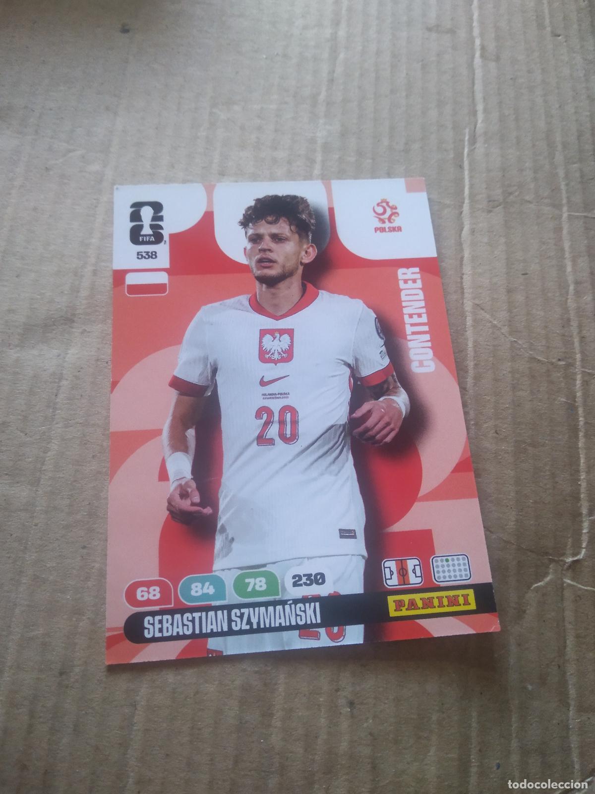 Cromos de f&uacute;tbol: 538 SEBASTIAN SZYMANSKI POLONIA CROMO FUTBOL PANINI ADRENALYN MUNDIAL 2026 WORLD CUP