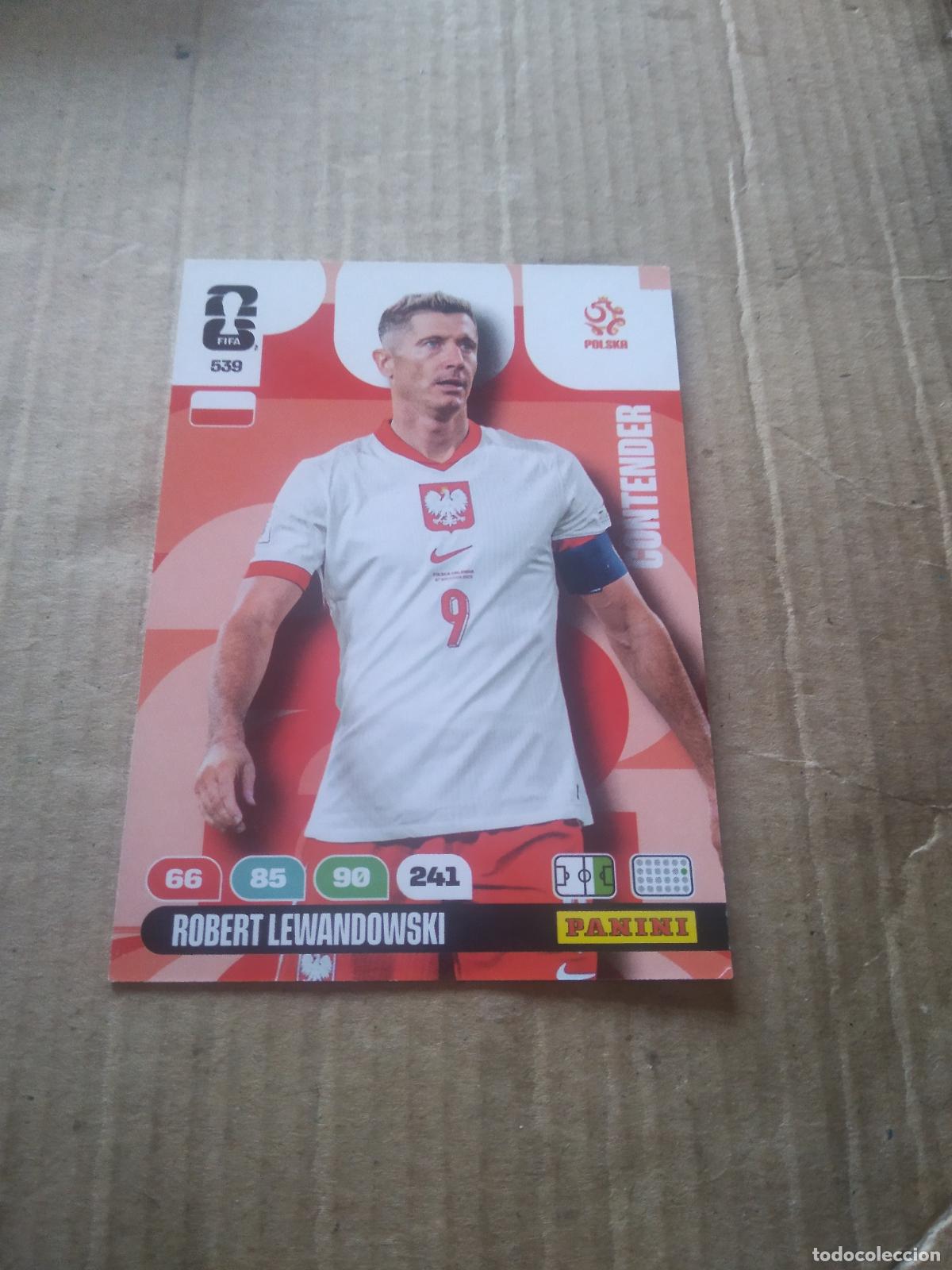 Cromos de f&uacute;tbol: 539 LEWANDOWSKI POLONIA CROMO FUTBOL PANINI ADRENALYN MUNDIAL 2026 WORLD CUP