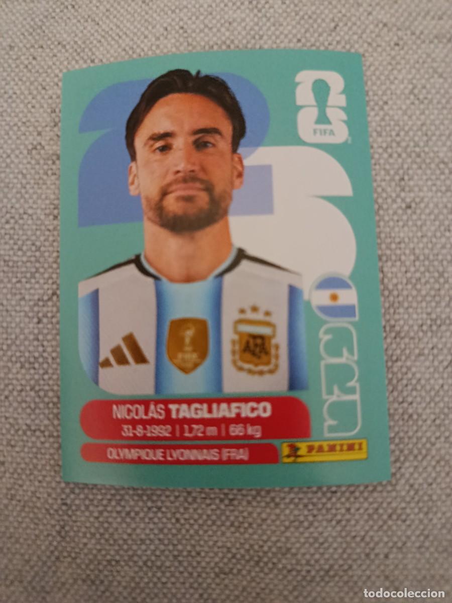 Cromos de f&uacute;tbol: Mundial Estados Unidos-Mexico-Canad&aacute; 2026. 6- Tagliafico. Argentina. Nunca pegado.