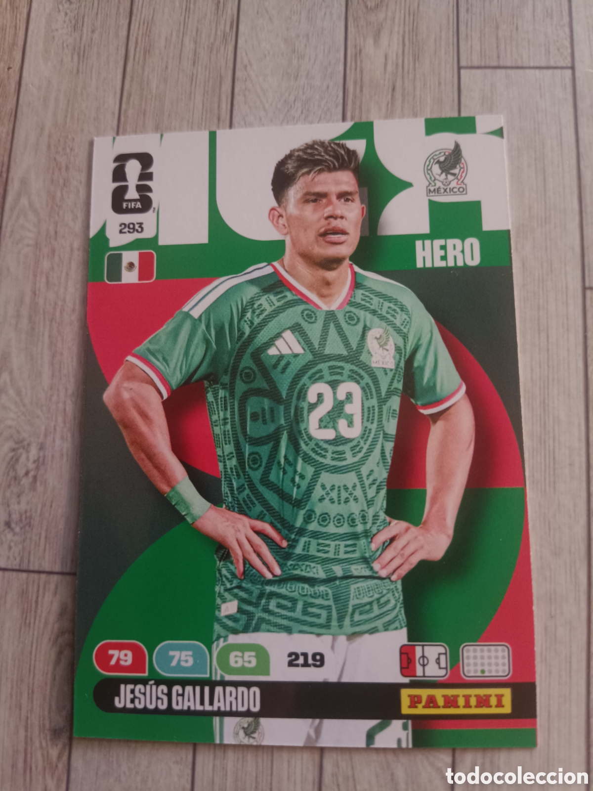 Football Stickers: 293 GALLARDO MEJICO HERO ADRENALYN XL MUNDIAL FIFA WORLD CUP 2026 PANINI