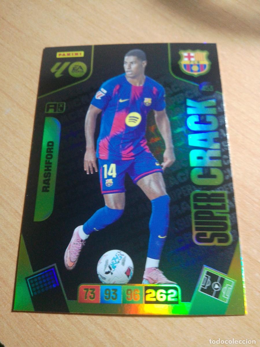 Football Stickers: 453 RASHFORD SUPER CRACK DEL BARCELONA 25 26 ADRENALYN XL 2025 2026