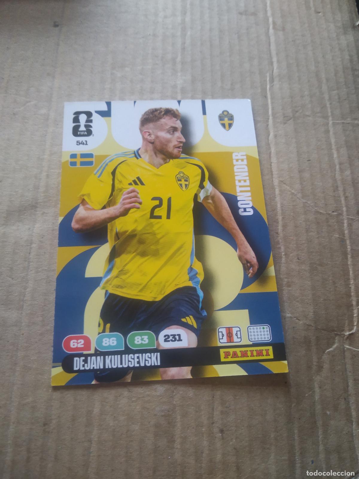 Football Stickers: 541 KULUSEVSKI SUECIA CROMO FUTBOL PANINI ADRENALYN MUNDIAL 2026 WORLD CUP