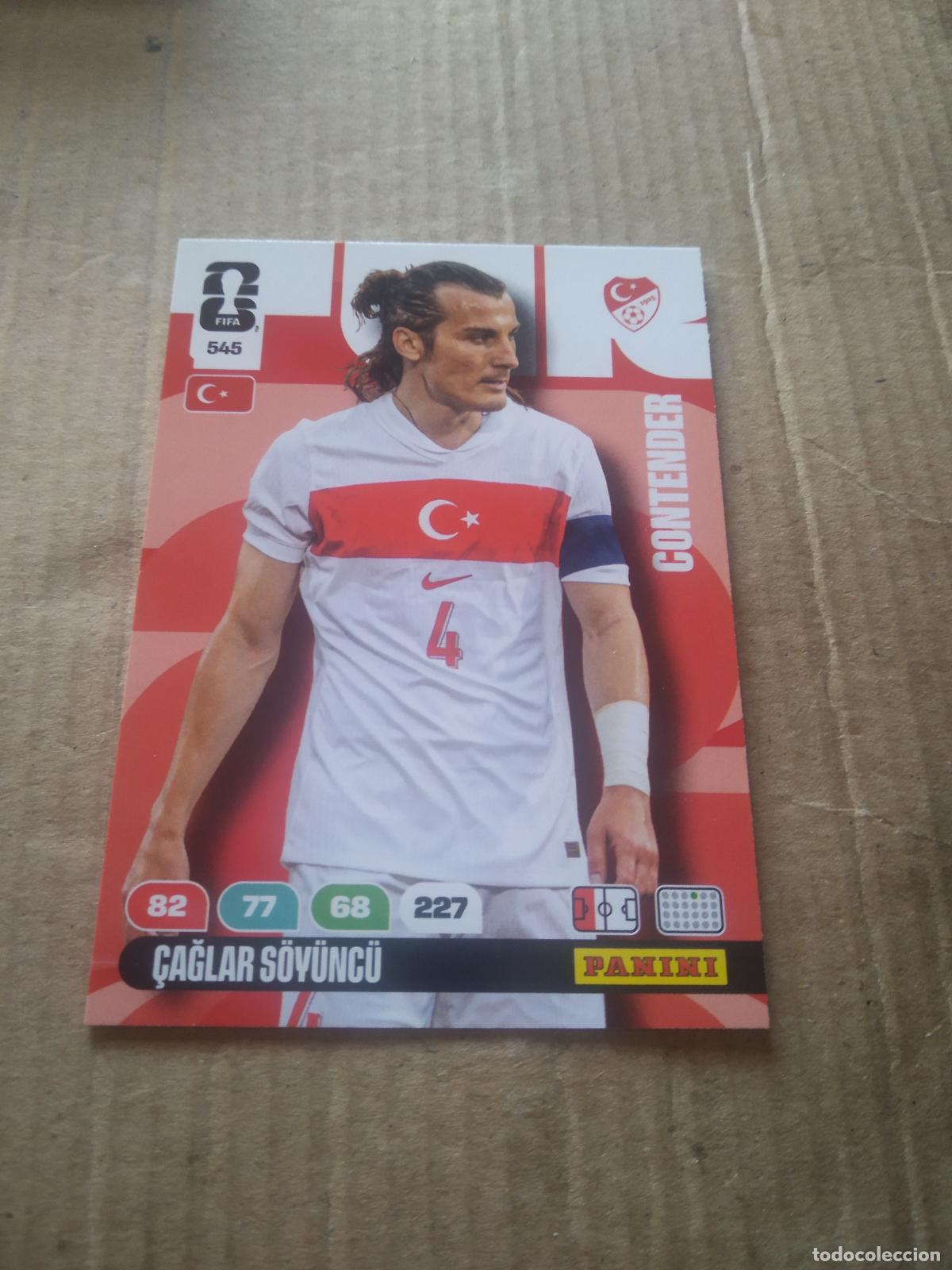 Football Stickers: 545 CAGLAR SOYUNCU TURQUIA CROMO FUTBOL PANINI ADRENALYN MUNDIAL 2026 WORLD CUP