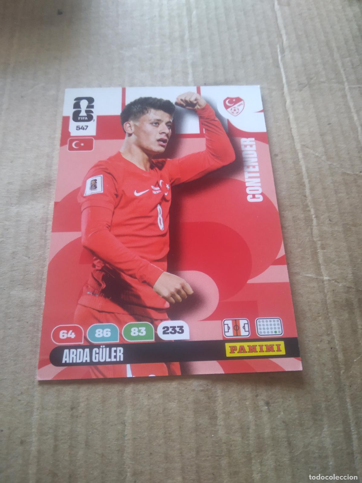 Football Stickers: 547 ARDA GULER TURQUIA CROMO FUTBOL PANINI ADRENALYN MUNDIAL 2026 WORLD CUP