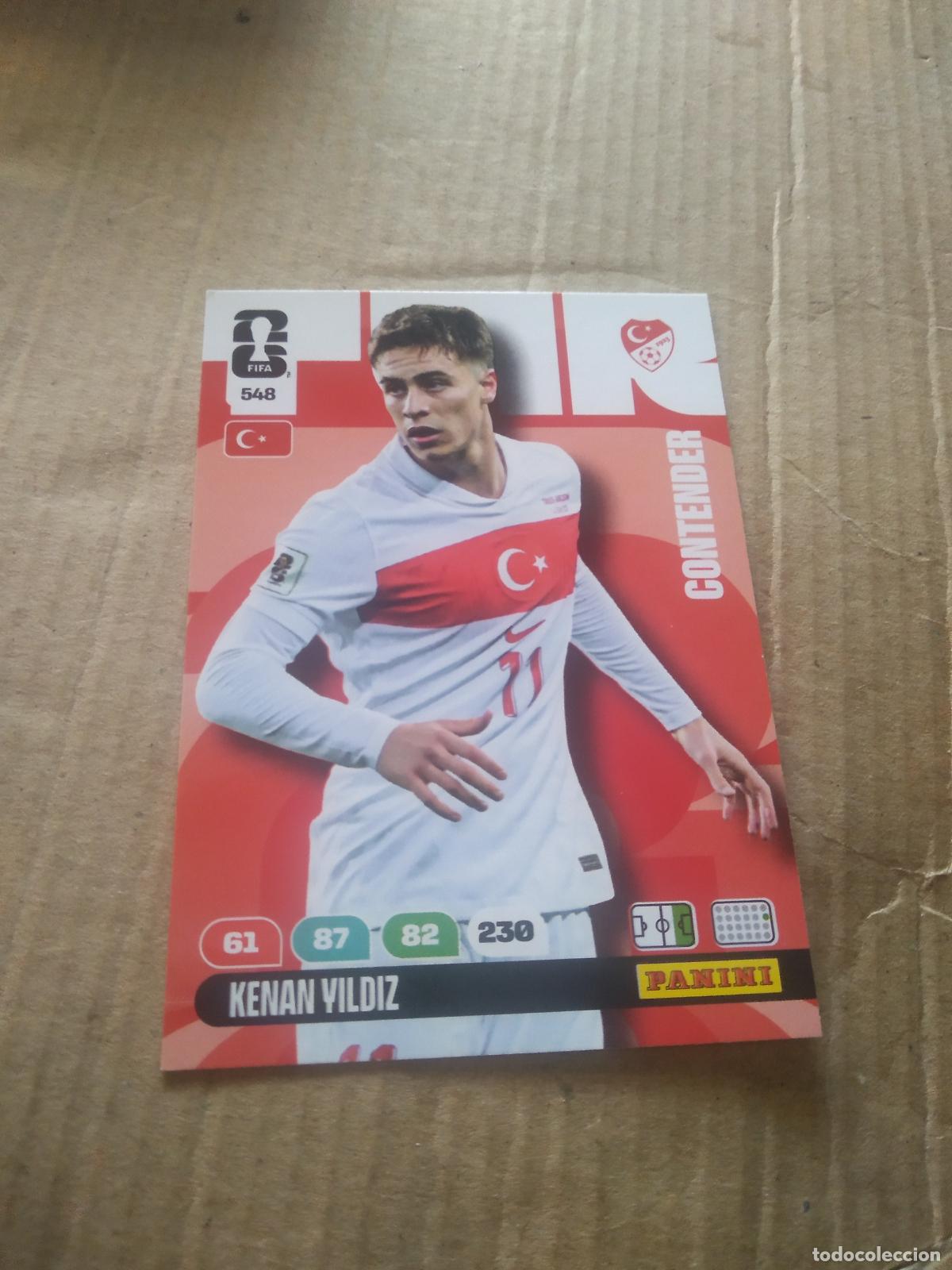 Football Stickers: 548 KENAN YILDIZ TURQUIA CROMO FUTBOL PANINI ADRENALYN MUNDIAL 2026 WORLD CUP