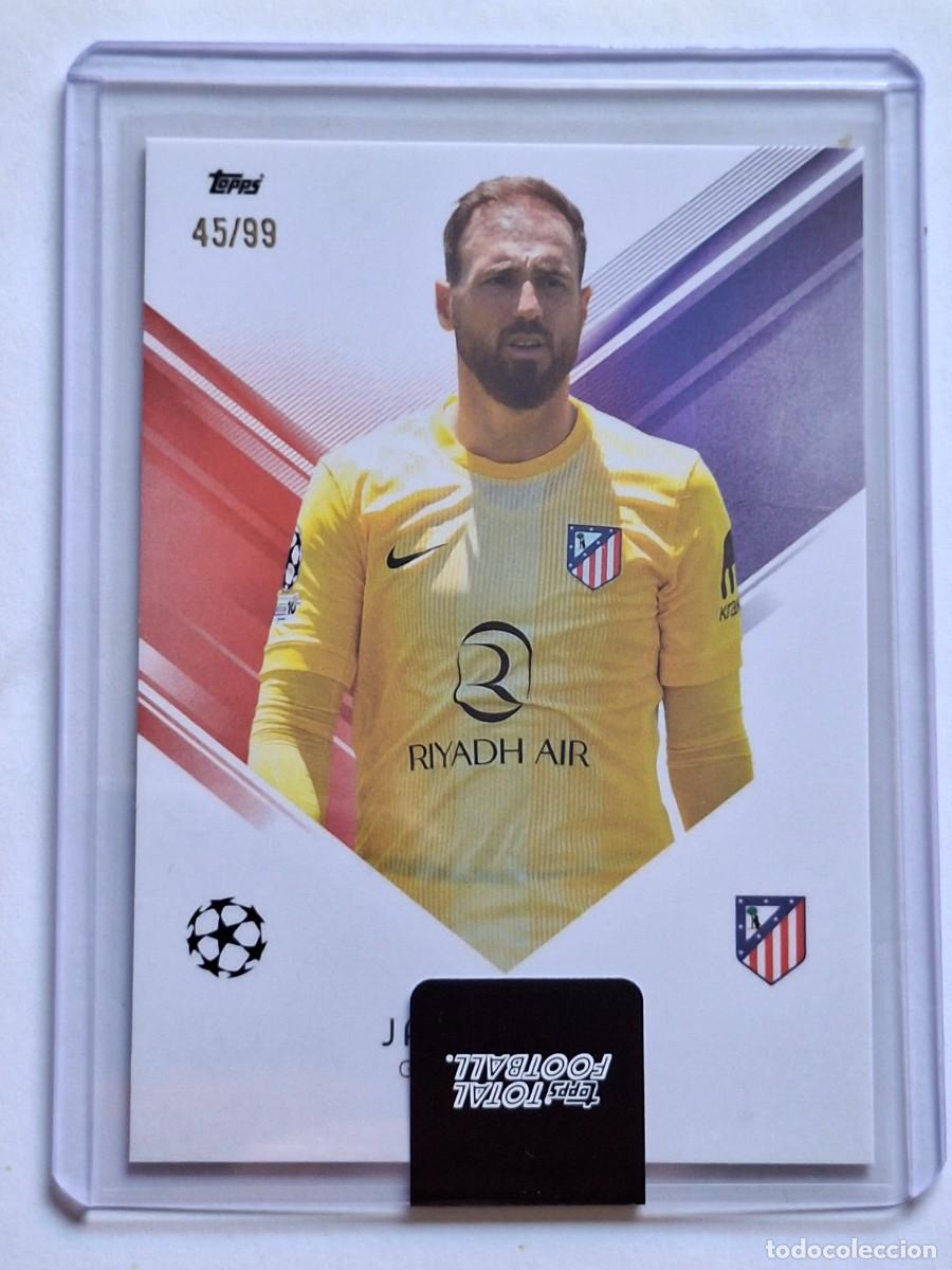 Cromos de Futebol: Numerada 45/99 Series 1 UCC #82 JAN OBLAK (Atl&eacute;tico Madrid) - TOPPS Total Football 2025-26 TopLoader