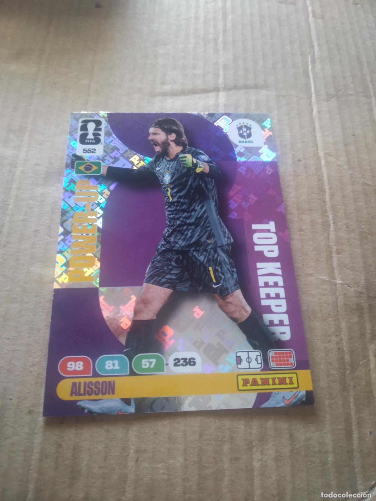 Cromos de Futebol: 552 ALISSON BRASIL CROMO FUTBOL PANINI ADRENALYN MUNDIAL 2026 WORLD CUP