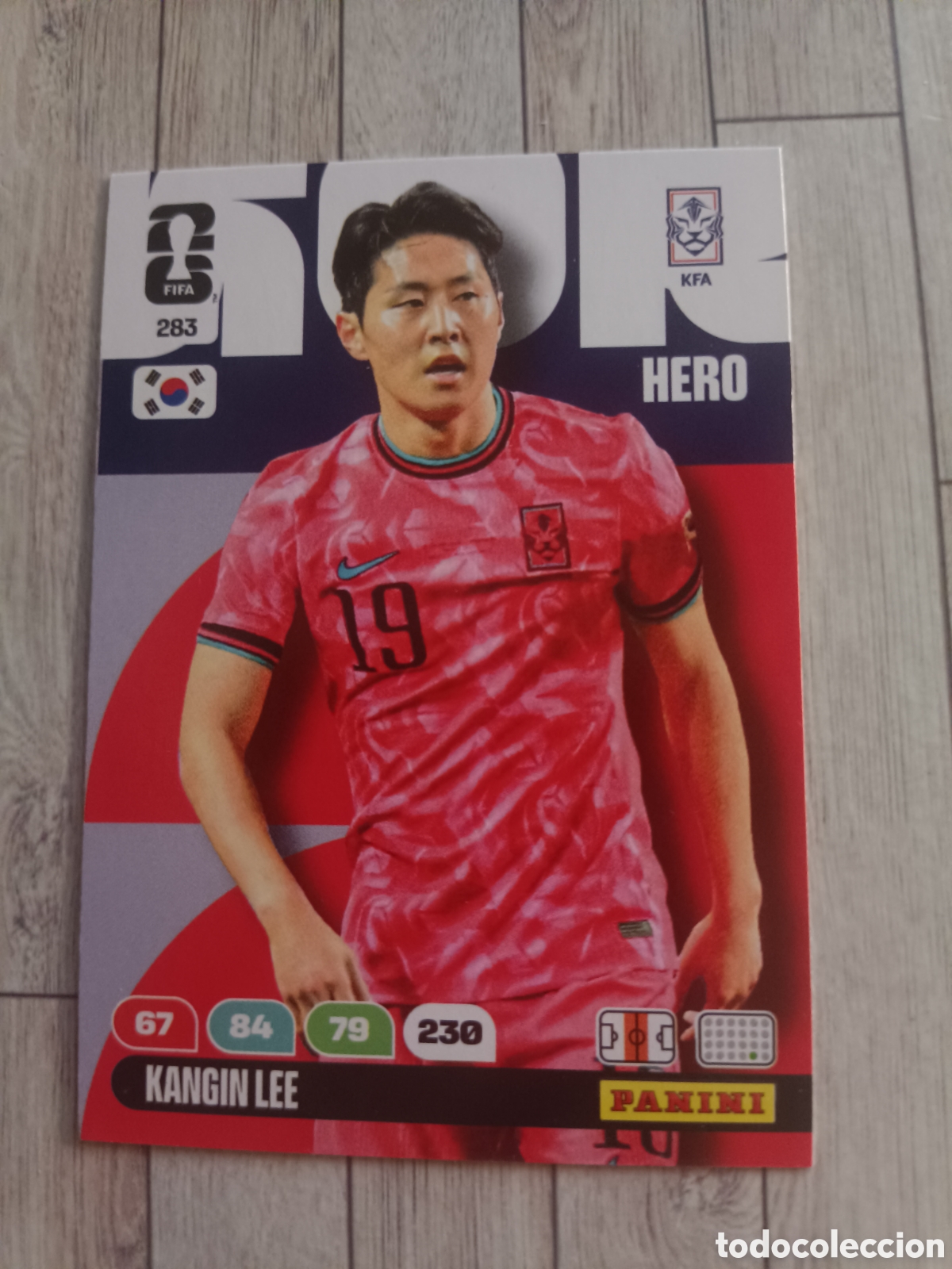Football Stickers: 283 KANGIN LEE COREA KOREA HERO ADRENALYN XL MUNDIAL FIFA WORLD CUP 2026 PANINI